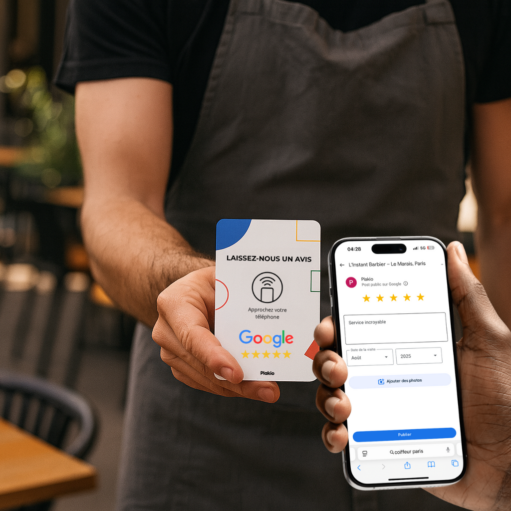 Carte d'avis Google